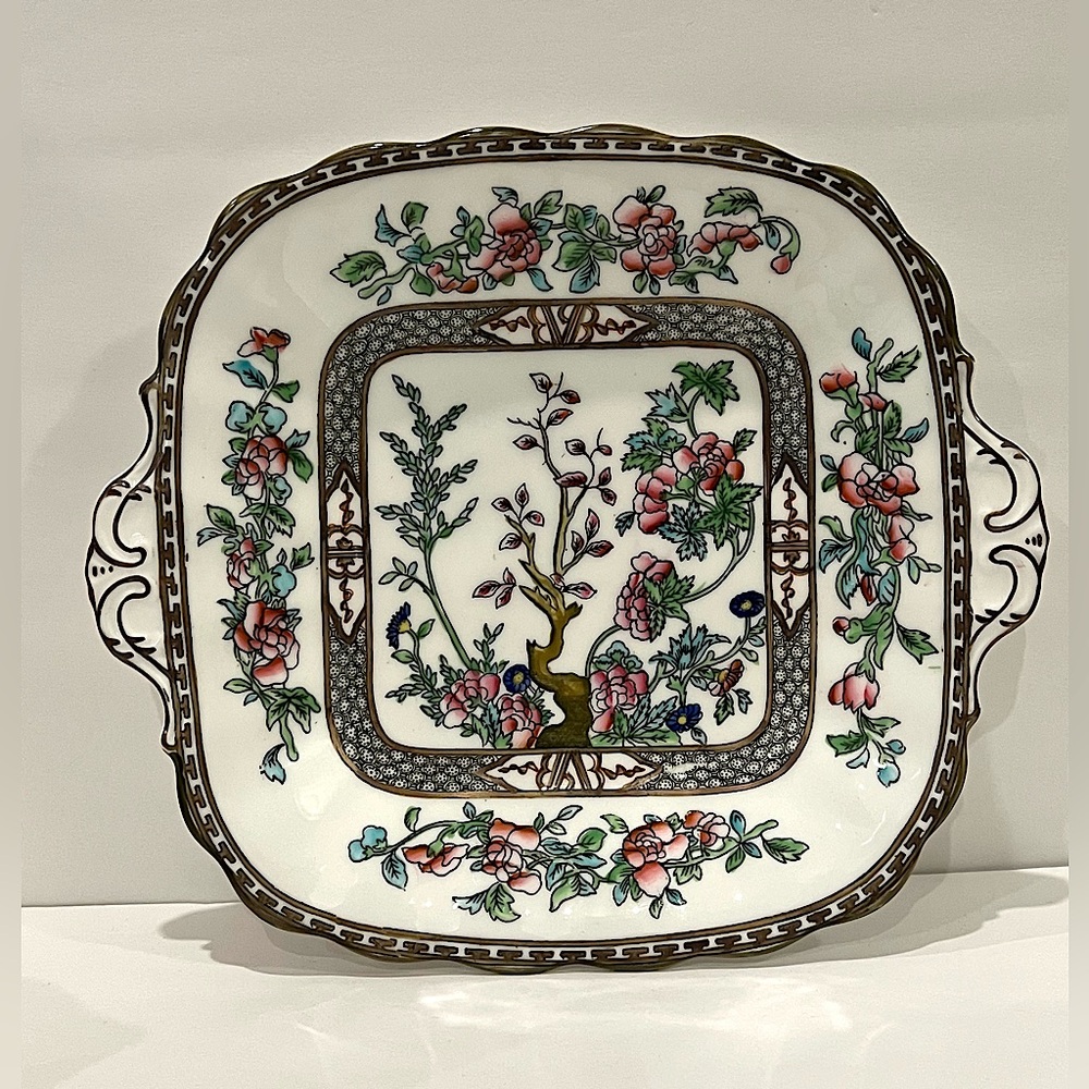 Coalport Indian Tree Square platter